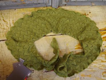 Preview: Minischal, Halstuch Daisy Bambus von Invero Merino, reine Merinowolle